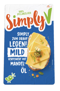 Ser wegański w plastrach naturalny Simply V , 150g