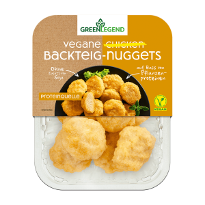 Nuggetsy  niby kurczakowe w cieście Green Legend 180g
