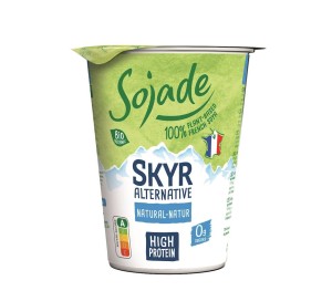 SKYR PROTEINOWY SOJOWY NATURALNY BEZ CUKRU BIO 400 g - SOJADE