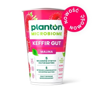 Planton Microbiome Keffir Gut NOVUMBIOTIC  MALINA 200g