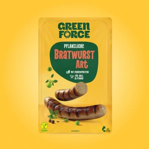 Bratwursty roślinne GREENFORCE 180g