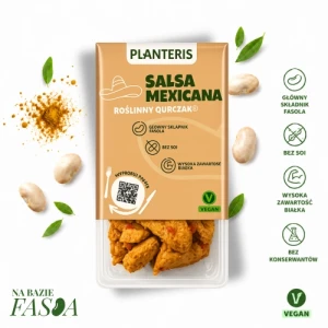 Roślinny Qurczak® Salsa Mexicana | 180 g PLANTERIS