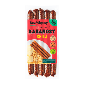 Bezmięsne Kabanosy chilli 160g (5 szt. w paczce)