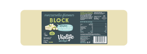 Ser wegański do pizzy o smaku mozzarella kostka 2,5kg Violife
